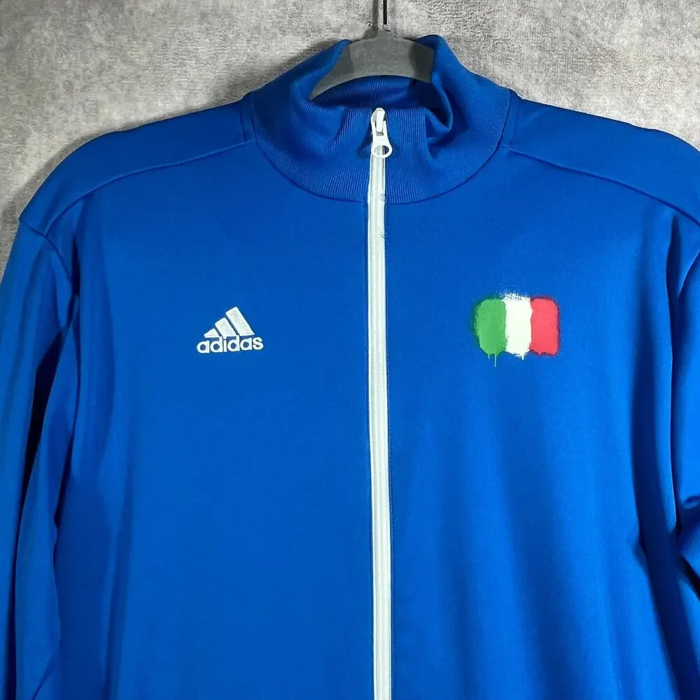 Adidas Fifa World Cup Track Jacket Mens Small Blue‎ 4-Stelle Soccer Football